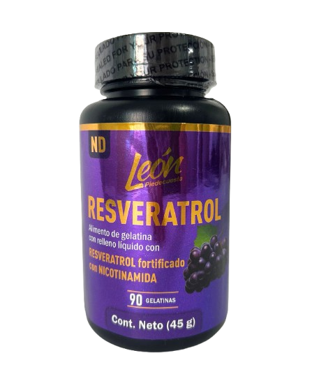 Resveratrol + Nicotinamida | Energía celular y antioxidante natural