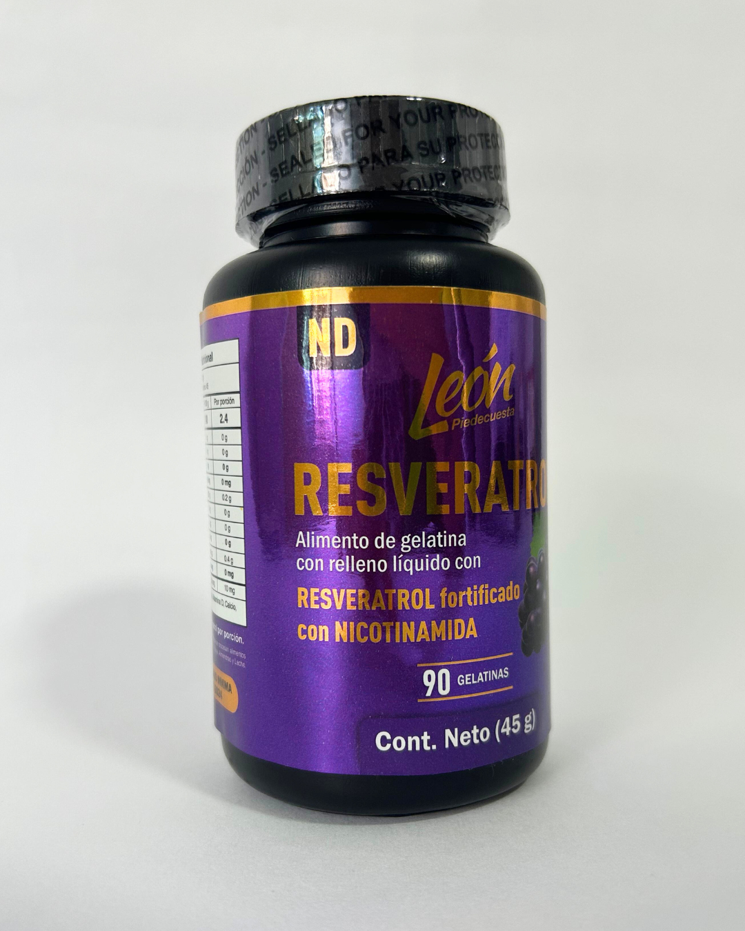 Resveratrol + Nicotinamida | Energía celular y antioxidante natural