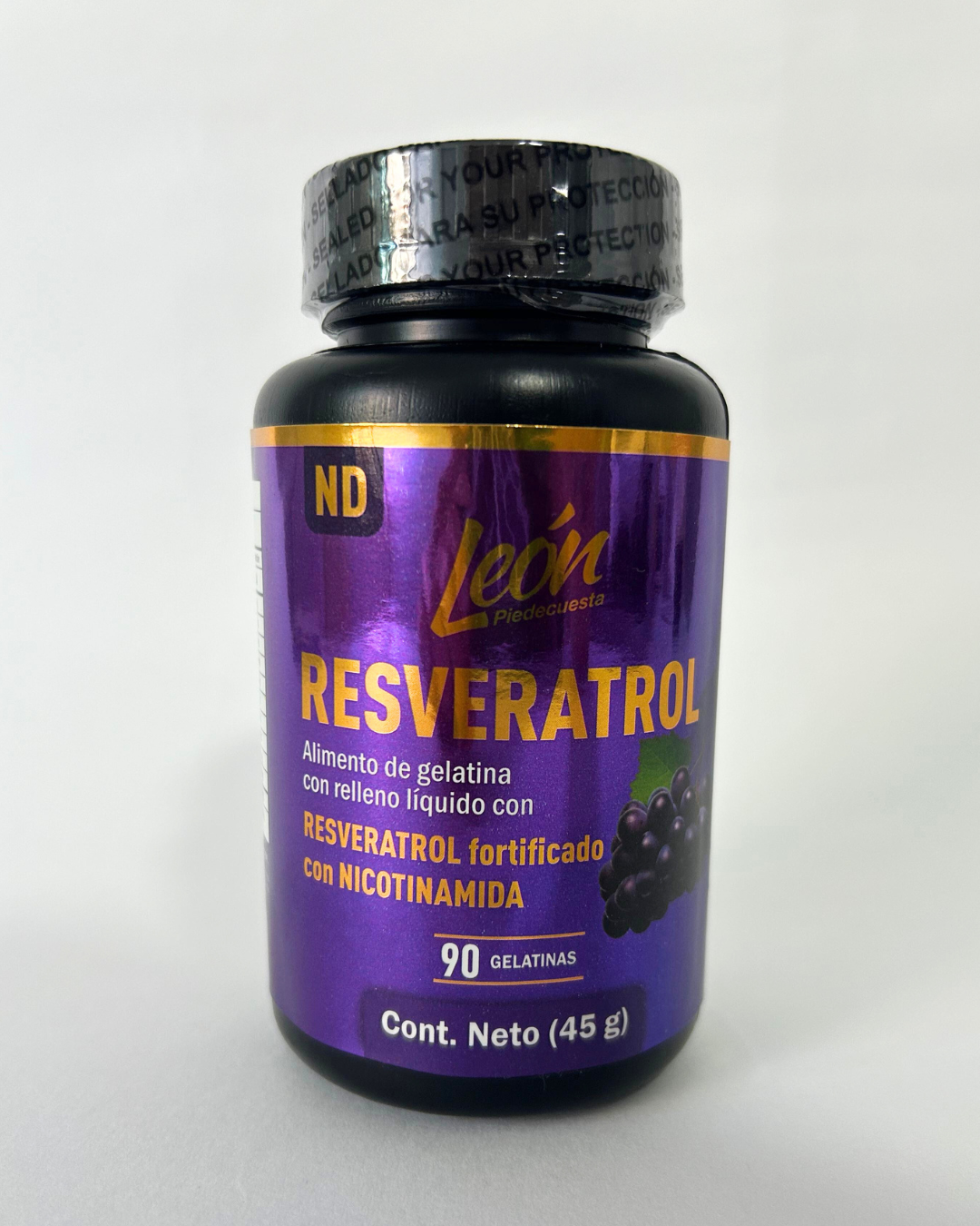 Resveratrol + Nicotinamida | Energía celular y antioxidante natural