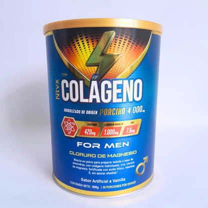 Colageno Hidrolizado for Men (Origen Porcino)