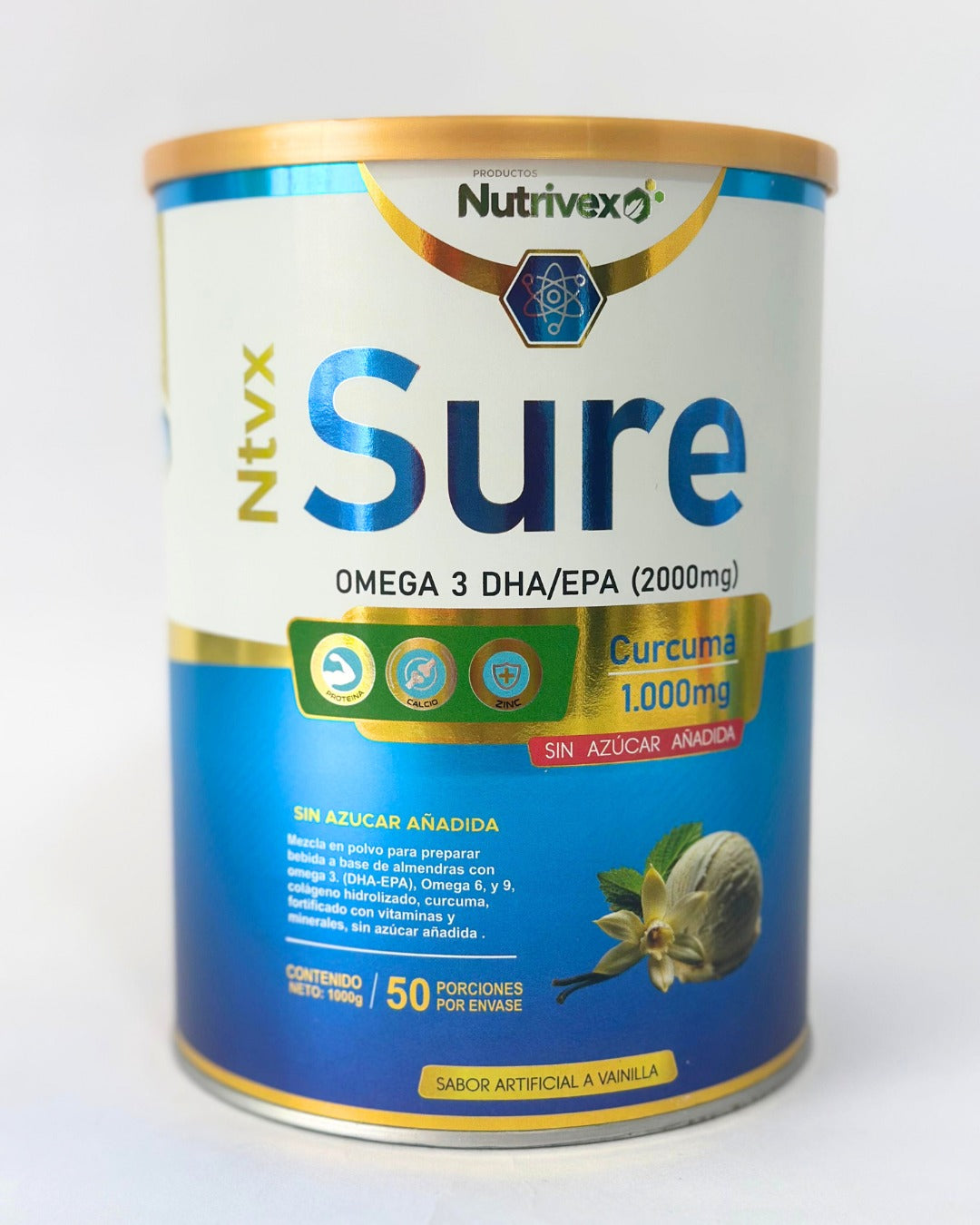Sure con Omega 3 y Cúrcuma