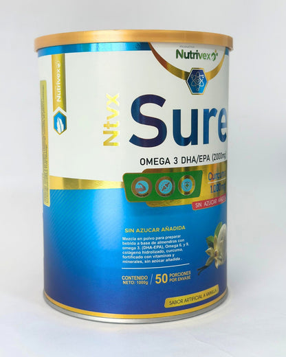 Sure con Omega 3 y Cúrcuma