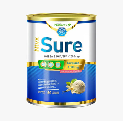 Sure con Omega 3 y Cúrcuma