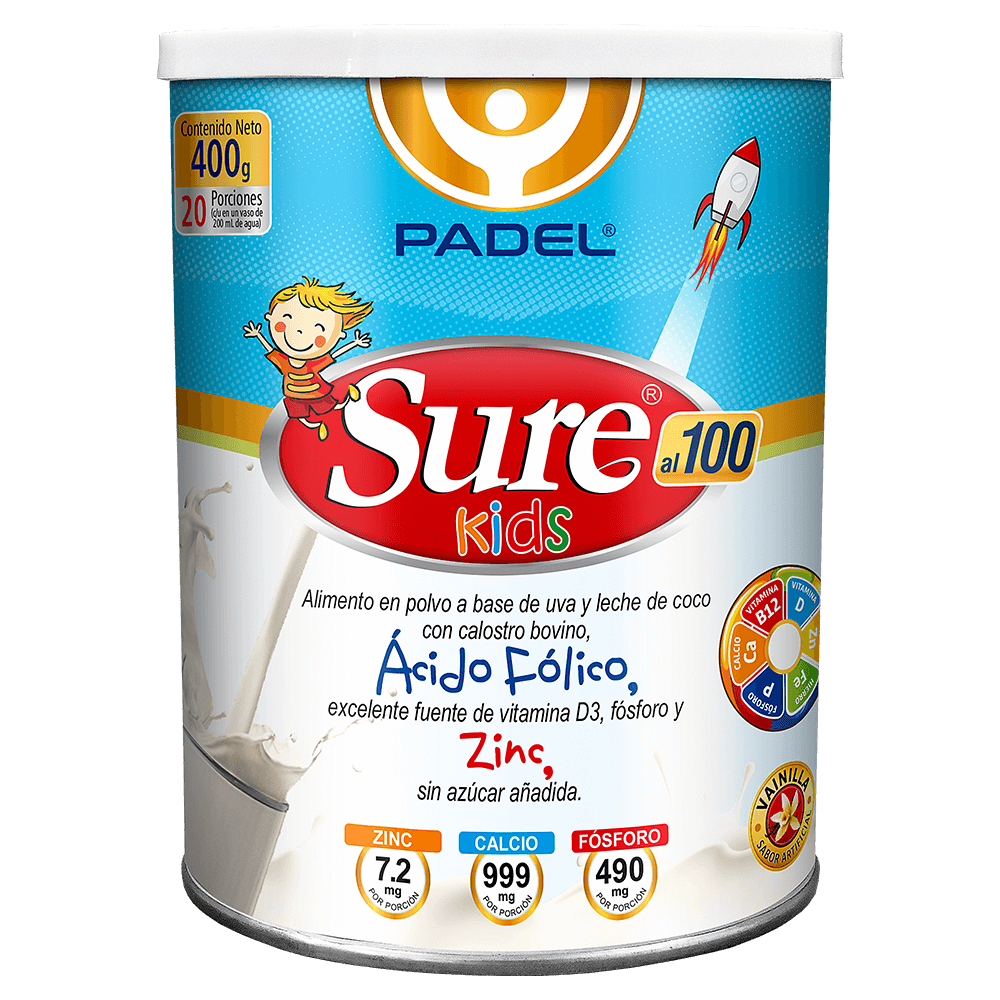 Kids suplemento sure al 100